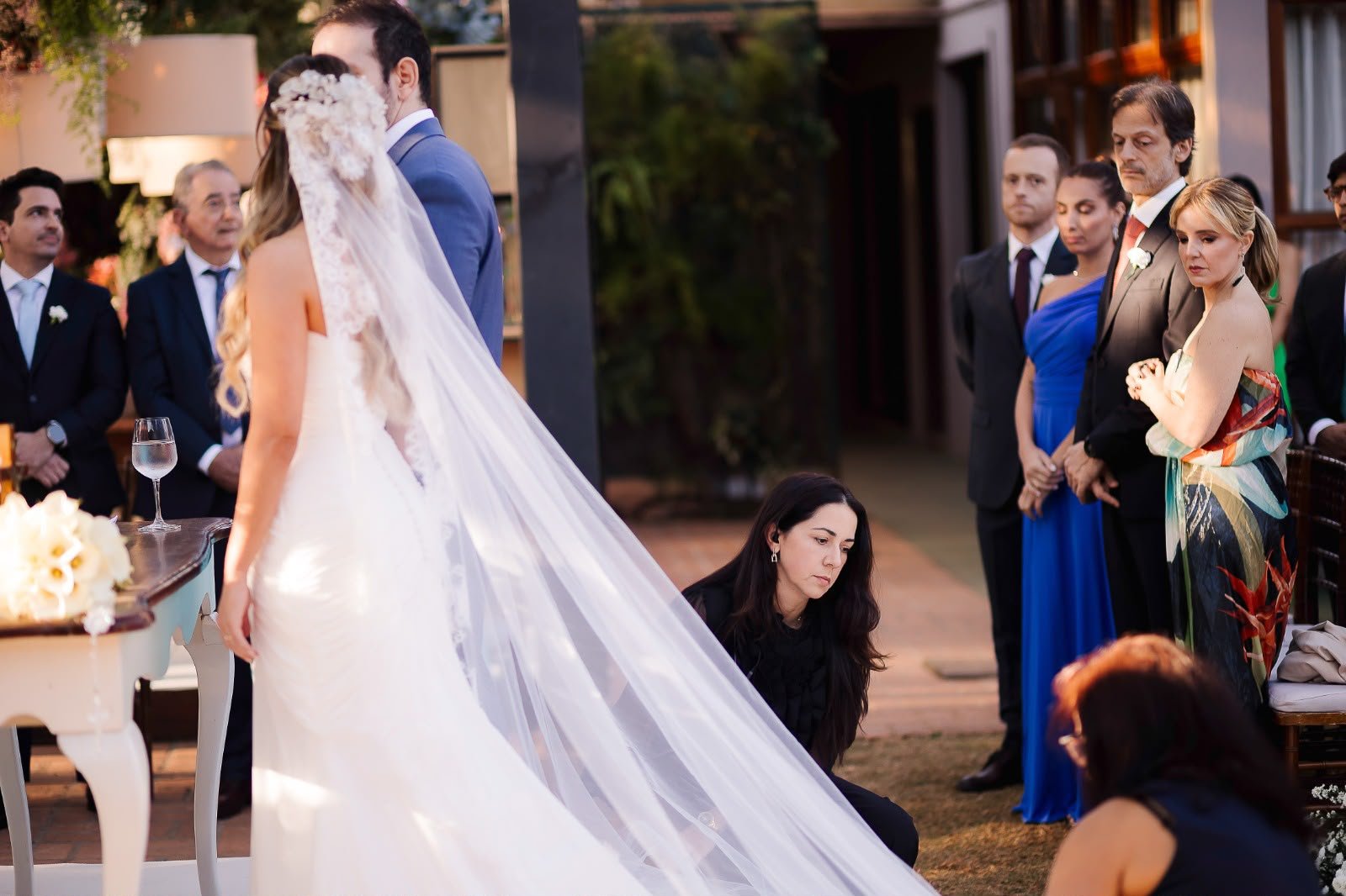 Equipe da Inovar em ação durante um casamento